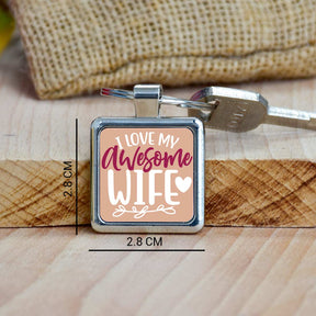 Best Wife Keychain