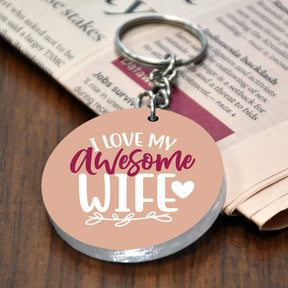 Best Wife Keychain