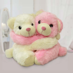 Hugging Teddy Bears Gift For Couple