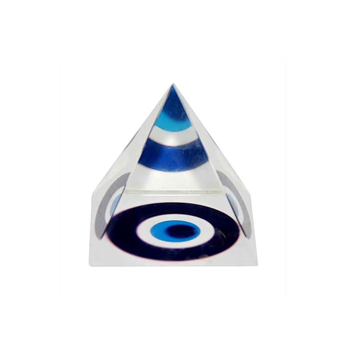 Feng Shui Evil Eye Crystal Pyramid