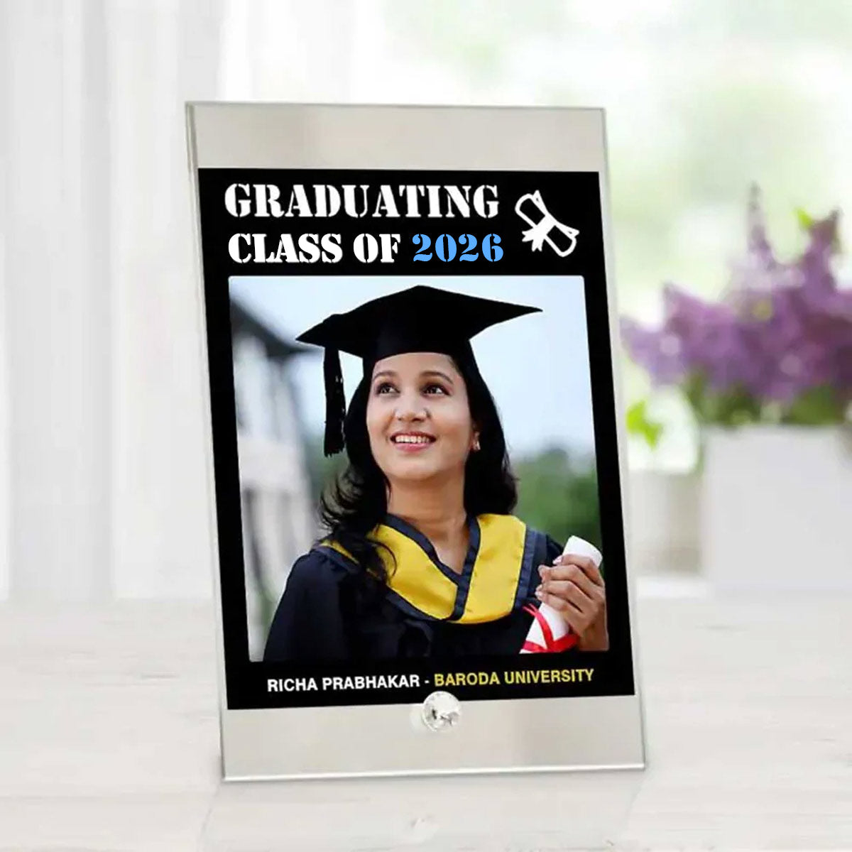 Personalised Graduation Glass Frame