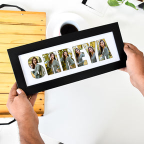 Personalised Name The Frame
