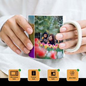Personalized We Love You Mom Magic Coffee Mug Gift For Mother's Day