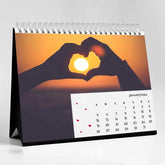 Personalized Our Story Photo Calendar For Valentine's Day 1