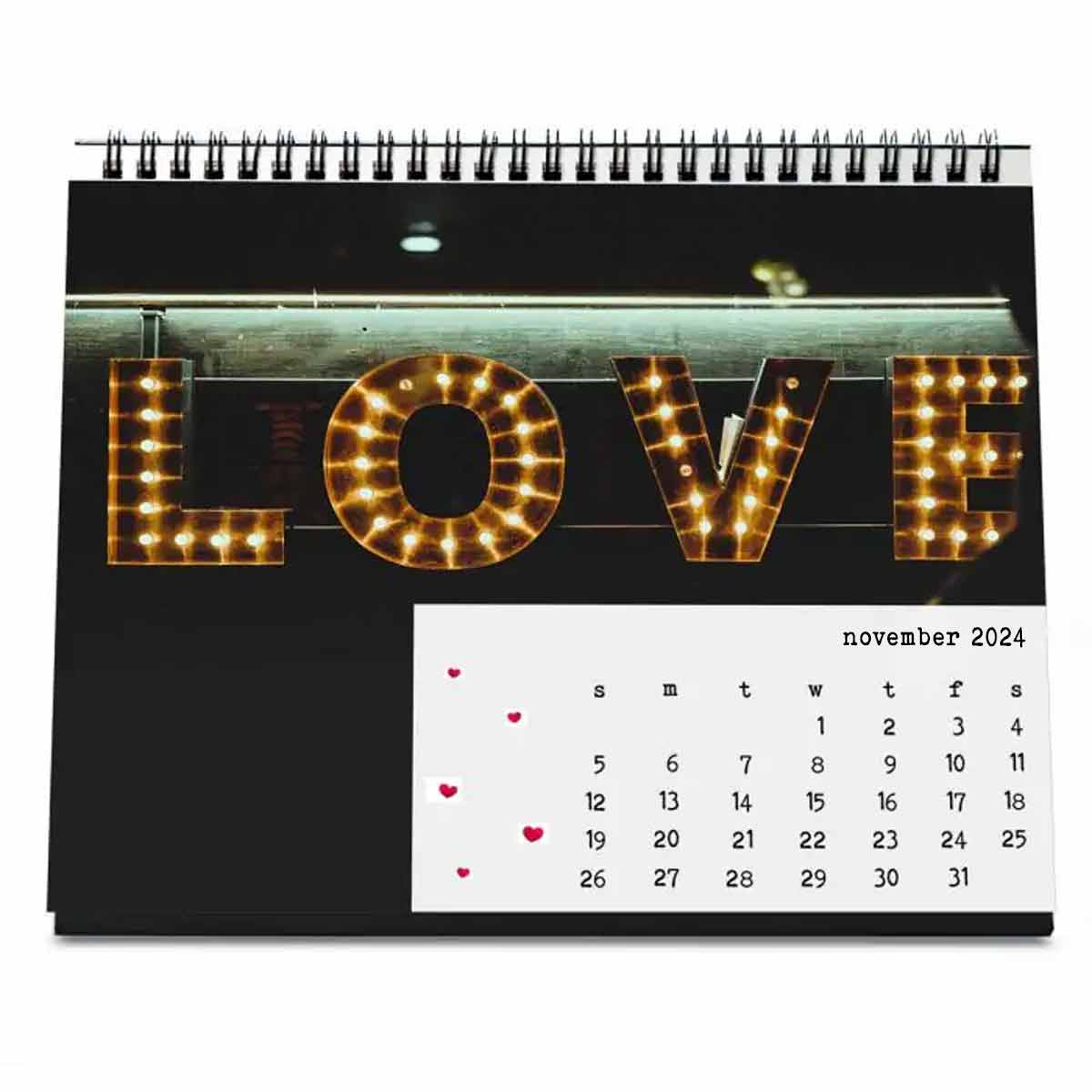 Personalized Our Story Photo Calendar For Valentine's Day 10