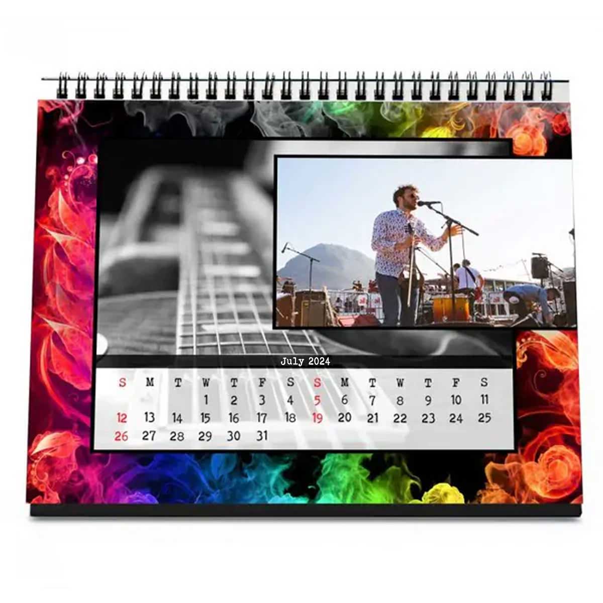 Personalised Music Lover Photo Calendar