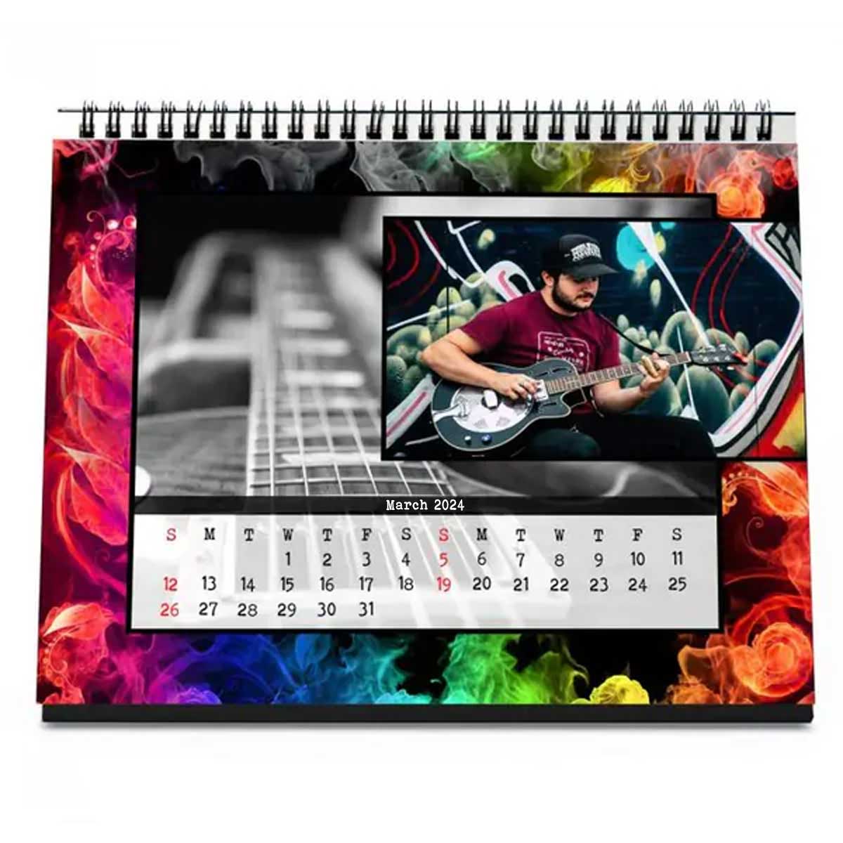 Personalised Music Lover Photo Calendar
