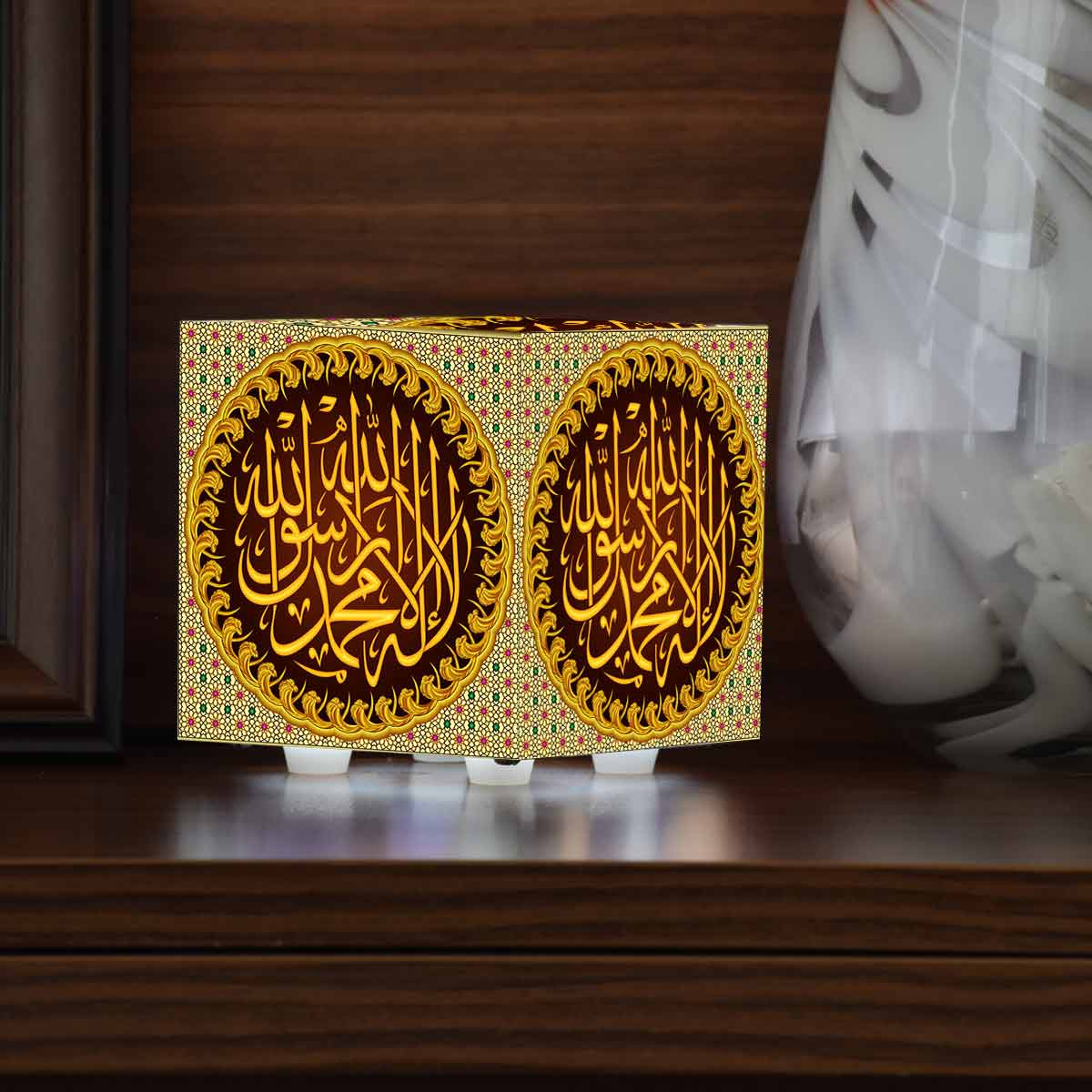 Darood Shareef Cube Lamp