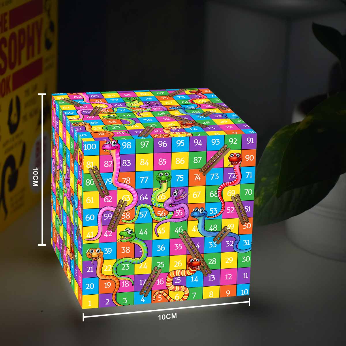 Snakes and Ladder Cube Lamp