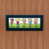 Personalised Cute Baby Name Frame