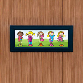 Personalised Cute Baby Name Frame