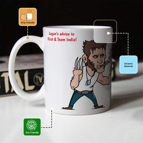 Logan's Advise Cricket Coffee Mug