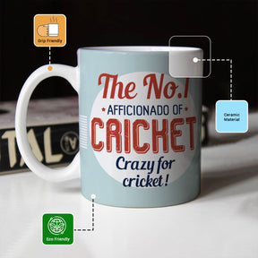 Cricket Aficionado Coffee Mug