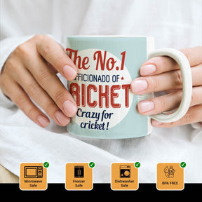 Cricket Aficionado Coffee Mug