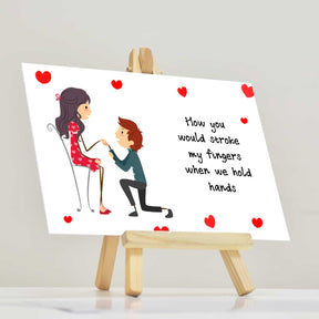 Personalised Love Notes - Cute Piggy