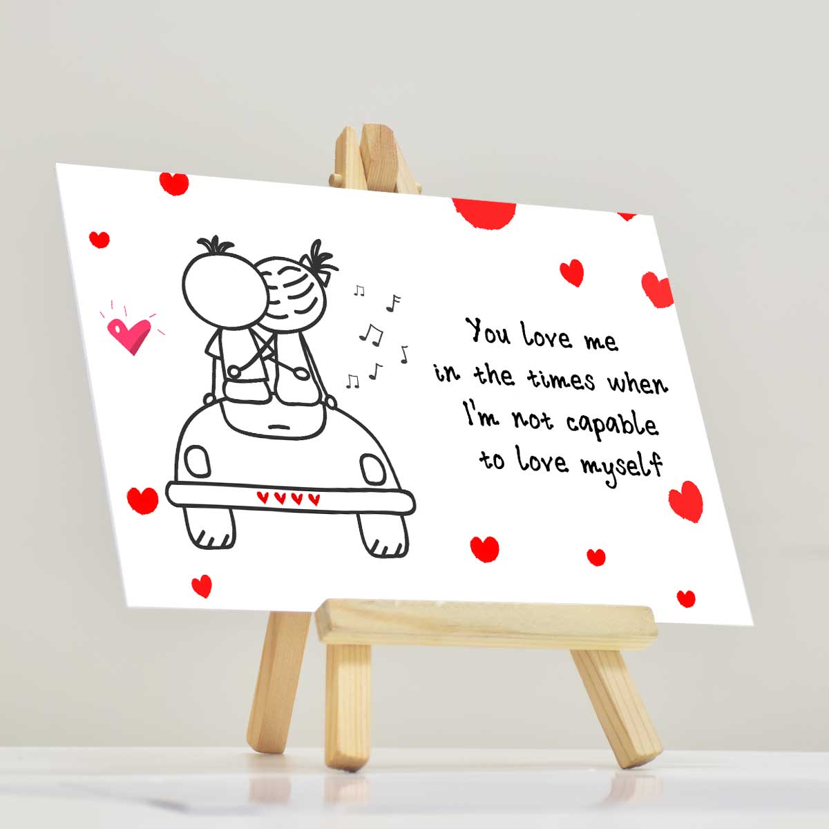 Personalised Love Notes - Be Mine Gift for Valentine's Day