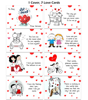 Personalised Love Notes - Be Mine Gift for Valentine's Day