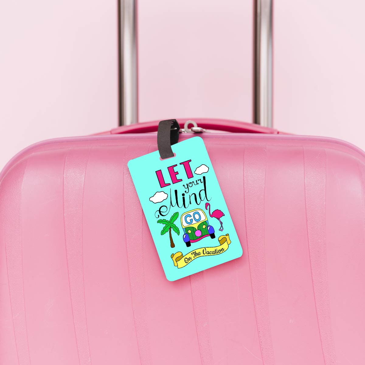 Mind On Holiday Personalised Luggage Tag