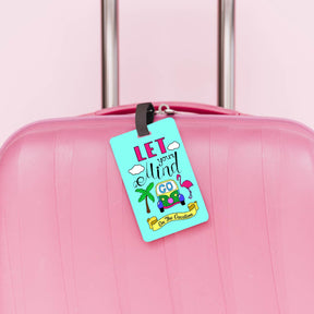 Mind On Holiday Personalised Luggage Tag
