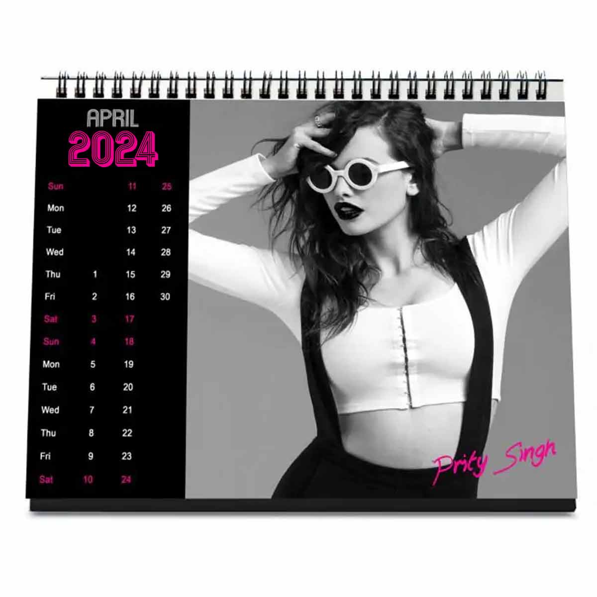 Personalised Miss Diva Calendar