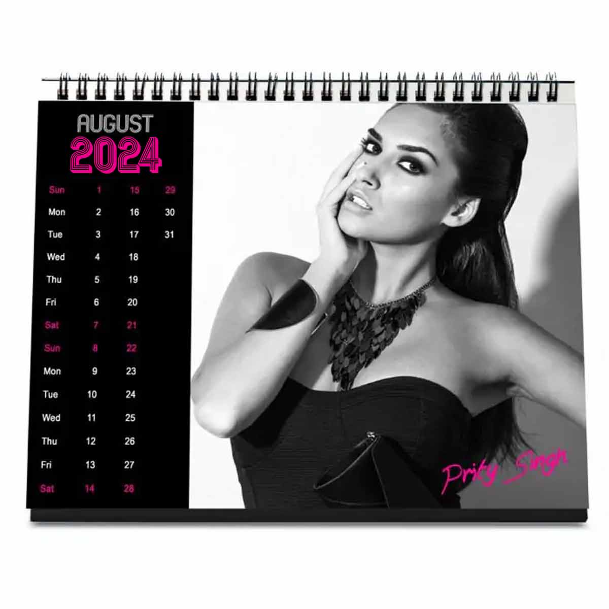 Personalized Miss Diva Photo Calendar For Valentine's Day 9