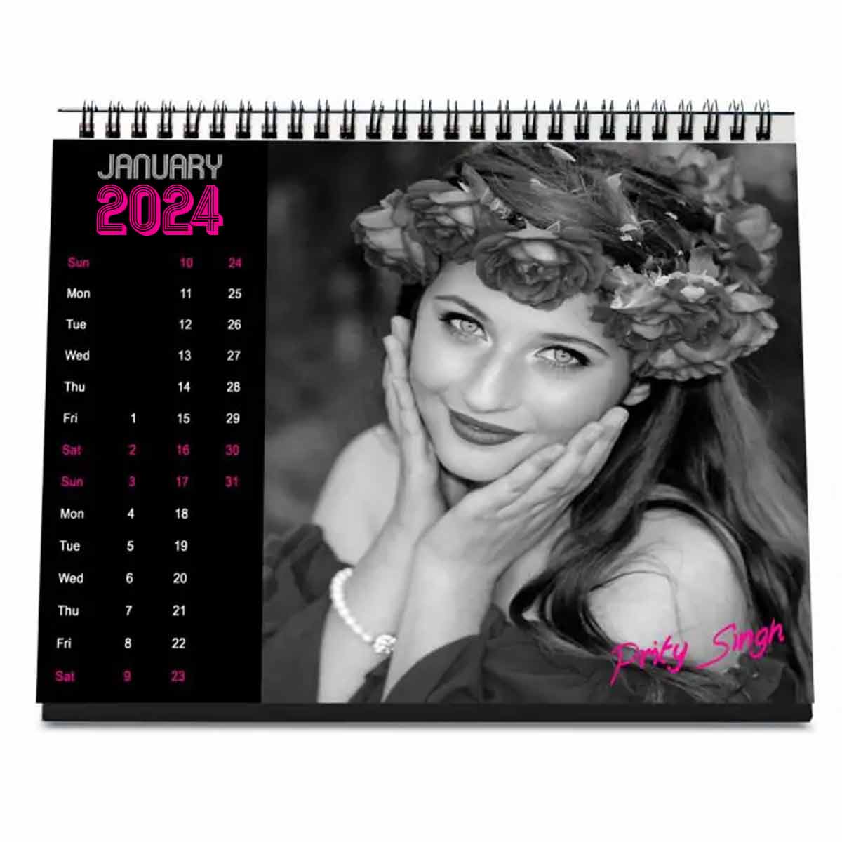 Personalised Miss Diva Calendar