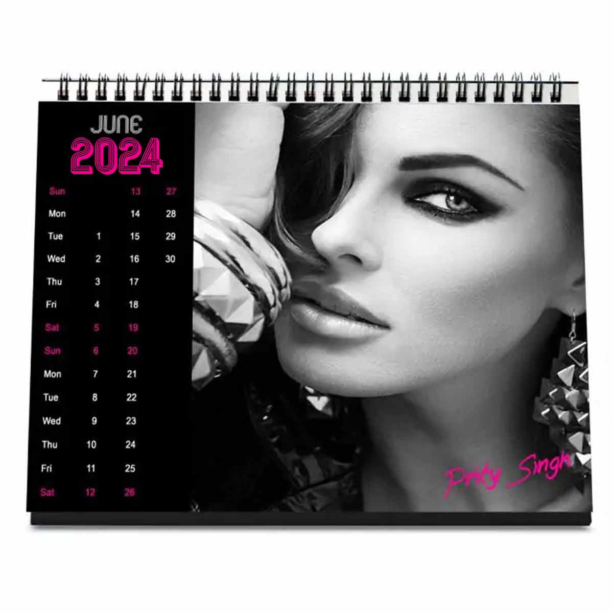 Personalised Miss Diva Calendar