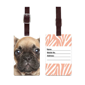 Personalised Pet Face Luggage Tag