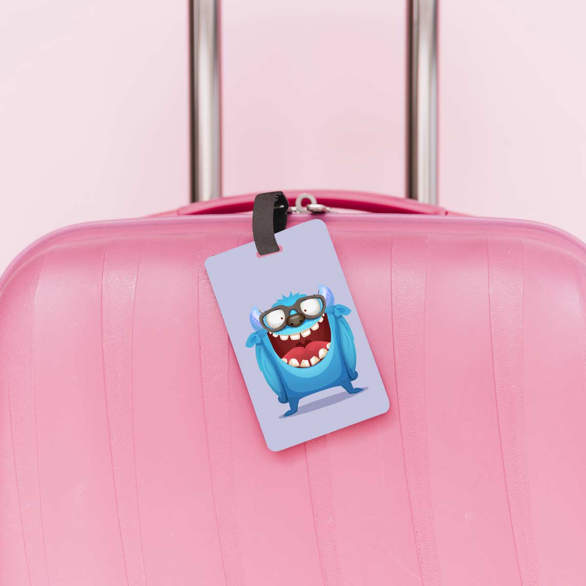 Personalised Luggage Monster Luggage Tag