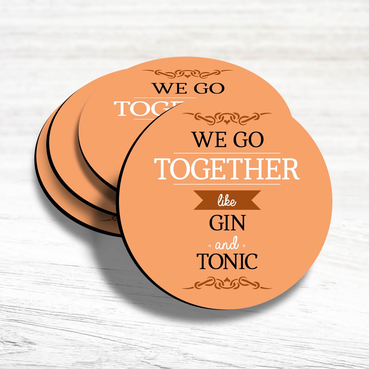 We Go Together Coaster