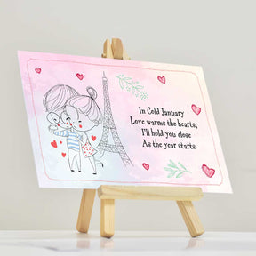 Personalised Love Notes for Valentine's Day- Set of 12