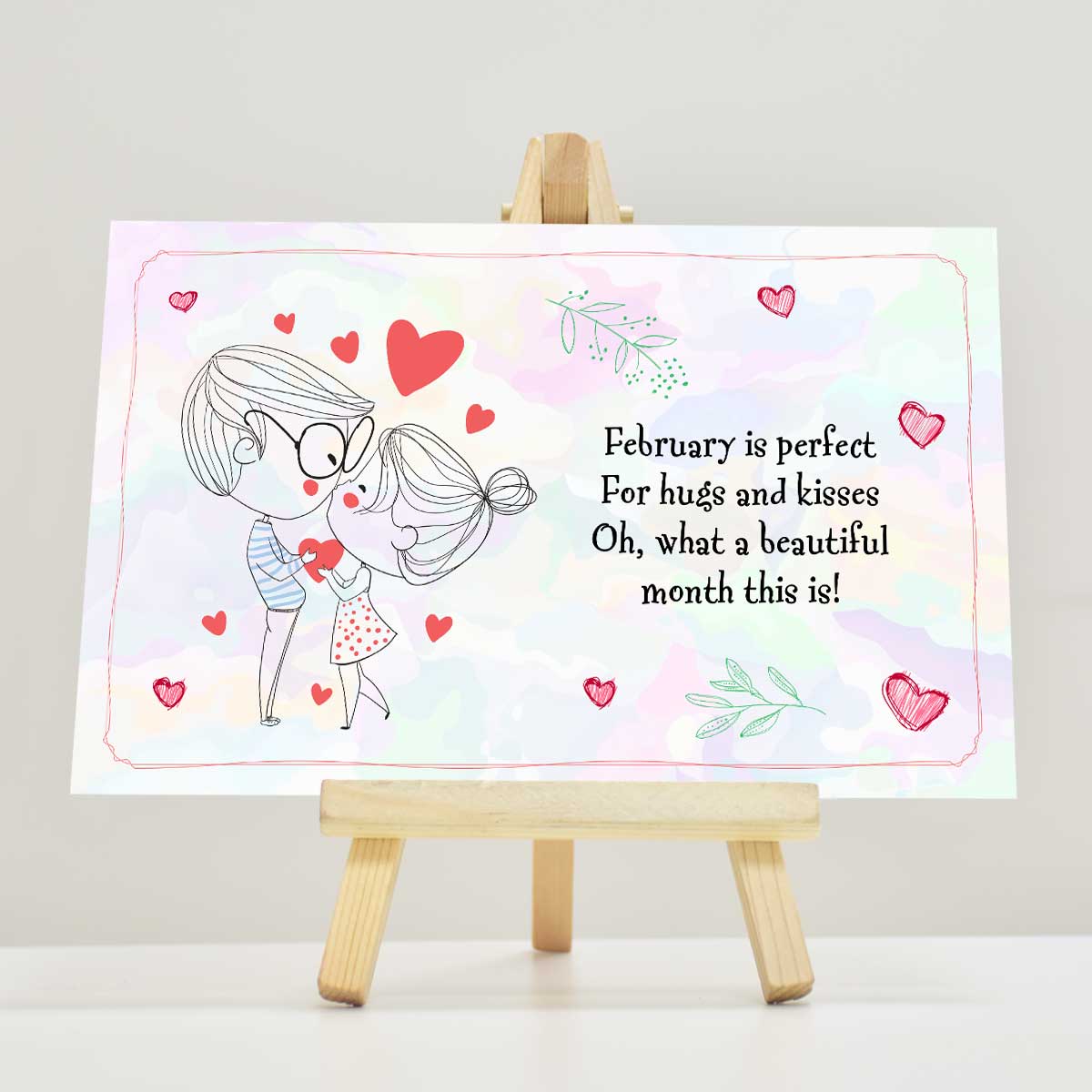 Personalised Love Notes for Valentine's Day- Set of 12