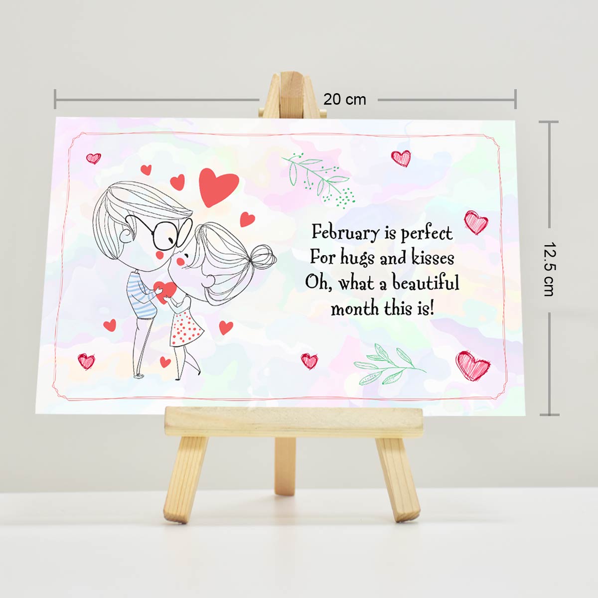 Personalised Love Notes for Valentine's Day- Set of 12