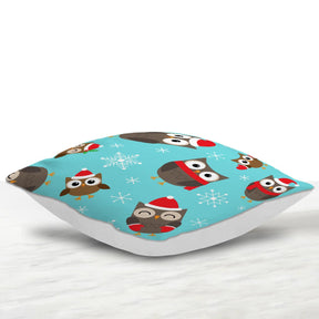 Winter Owl Cushion