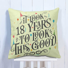 To look this good 18 years Cushion