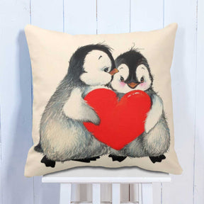 Cute Penguins Cushion
