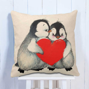 Cute Penguins Cushion