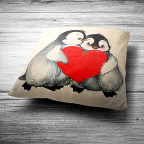 Cute Penguins Cushion