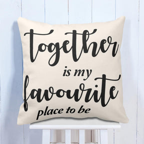 Together is my Cushion