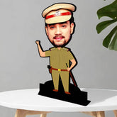 Personalized Caricature For Police Officer