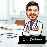 Customized Doctor Caricature Gift For Male Doctor