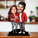 Cute Personalized Couple Caricature