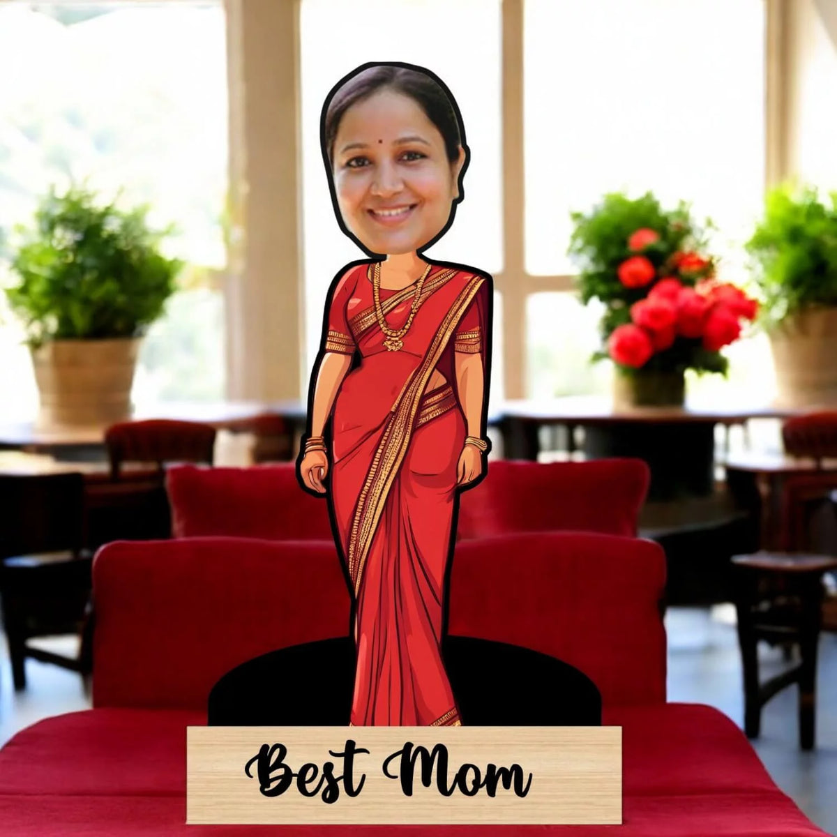 Personalized Caricature for Mom Unique Parents Day Gift