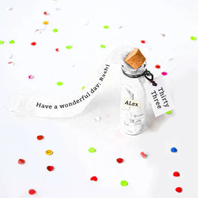 Ribbon In A Bottle - Birthday Milestone