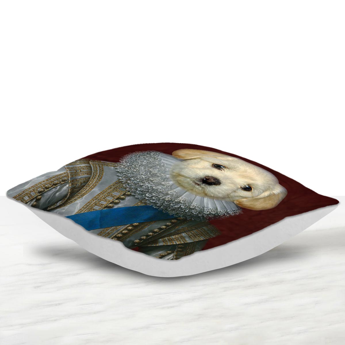Renaissance Nobleman Personalised Pet Cushion