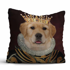 The King Personalised Pet Cushion