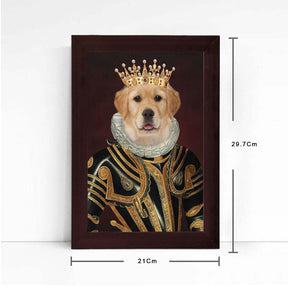 The King Pet Digital Portrait Photo Frame