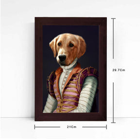 The Prince Pet Digital Portrait Photo Frame