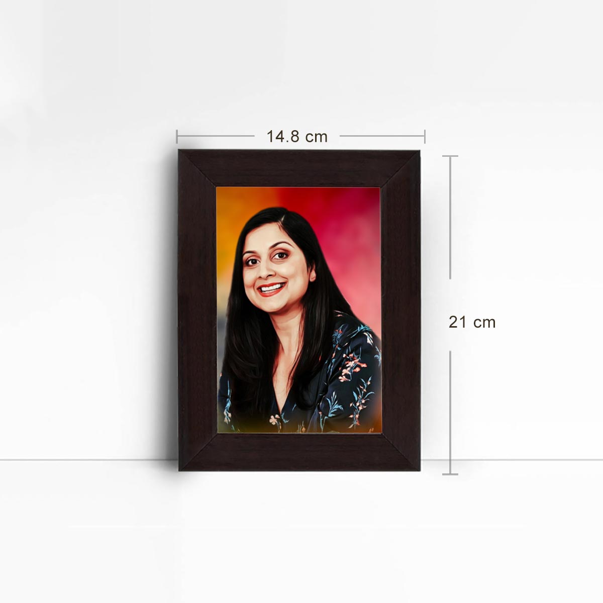 Customized Digital Potrait from Photo with Frame