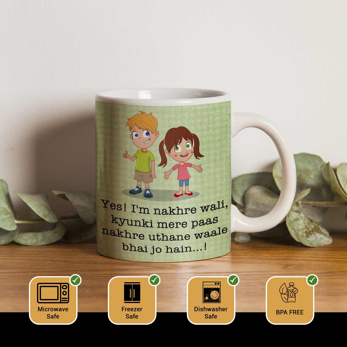 Nakhare Uthane wala Bhai Mug